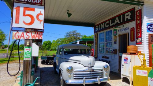 Route 66 Sinclair Benzinci