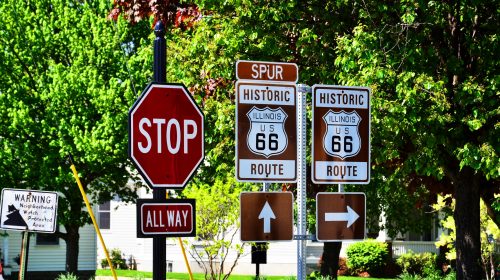 Route 66 Tabelası