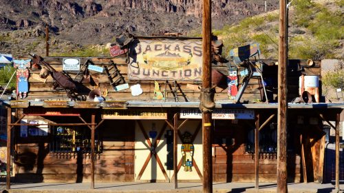 Route 66 Oatman Kasabası