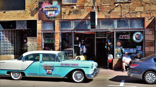 Williams sokakları Route 66