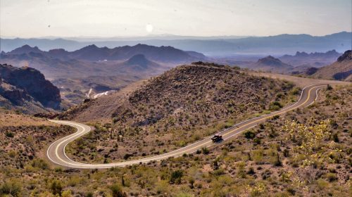 Kingman Oatman Virajlı yolları