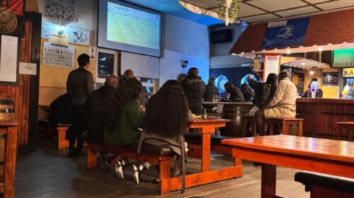 Swakopmund'da bir bar