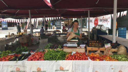 İzmit Organik Pazarı'nda