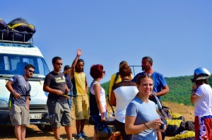 Atlayışı beklerken             